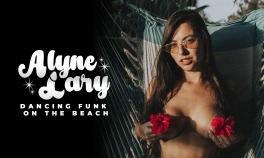 ALYNE LARY - DANCING FUNK ON THE BEACH